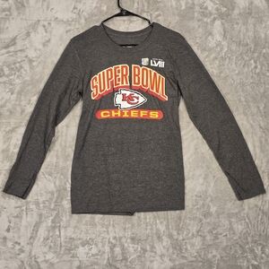 Super Bowl LVIII Chiefs Long Sleeve Tee - Dark Gray